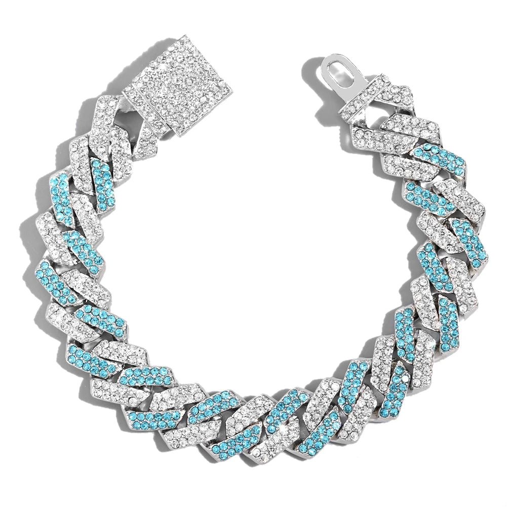 NOUVEAU Bracelet mixte Iced Out