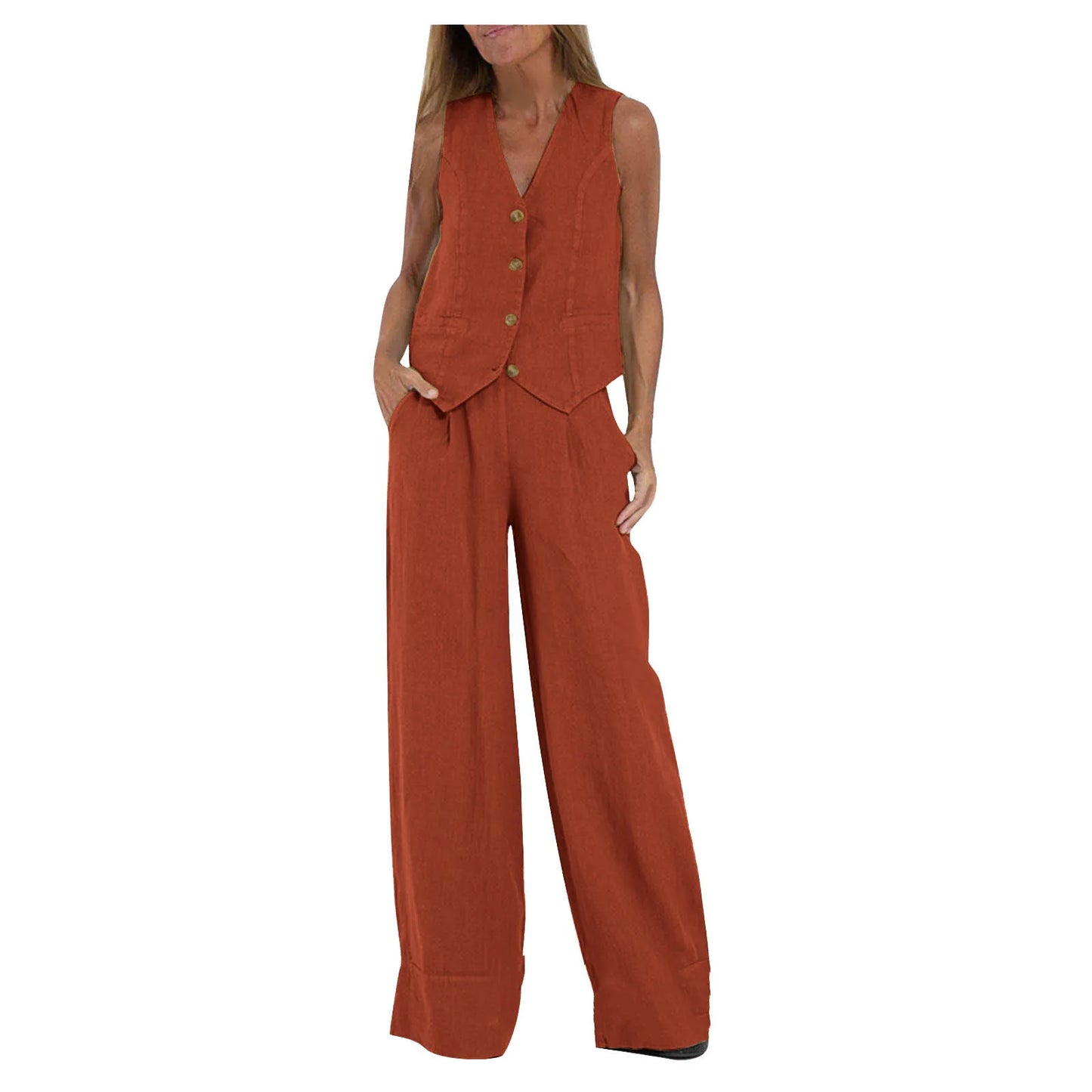 Nouveau gilet à la mode et Pantalon pour femmes