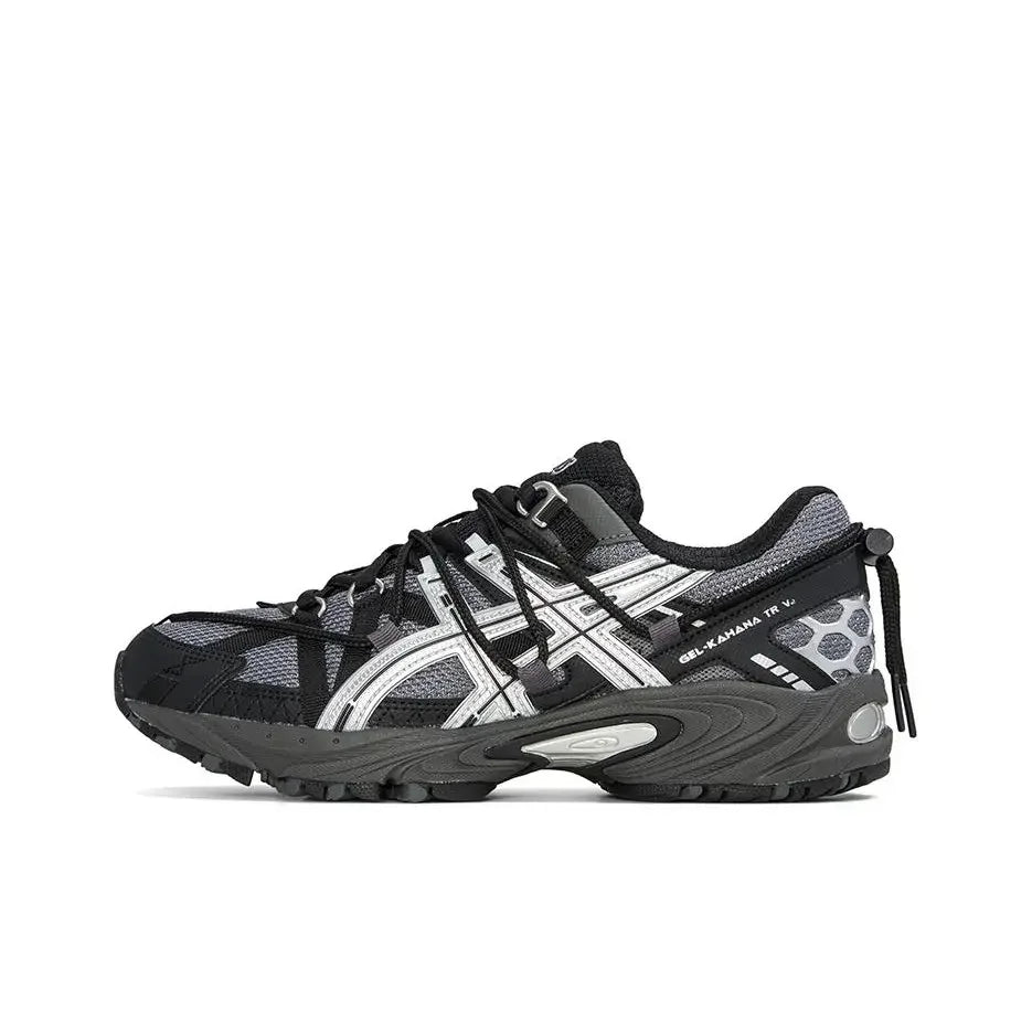 Baskets noires Asics Gel-Kahana TR V2 Sprite pour hommes et femmes