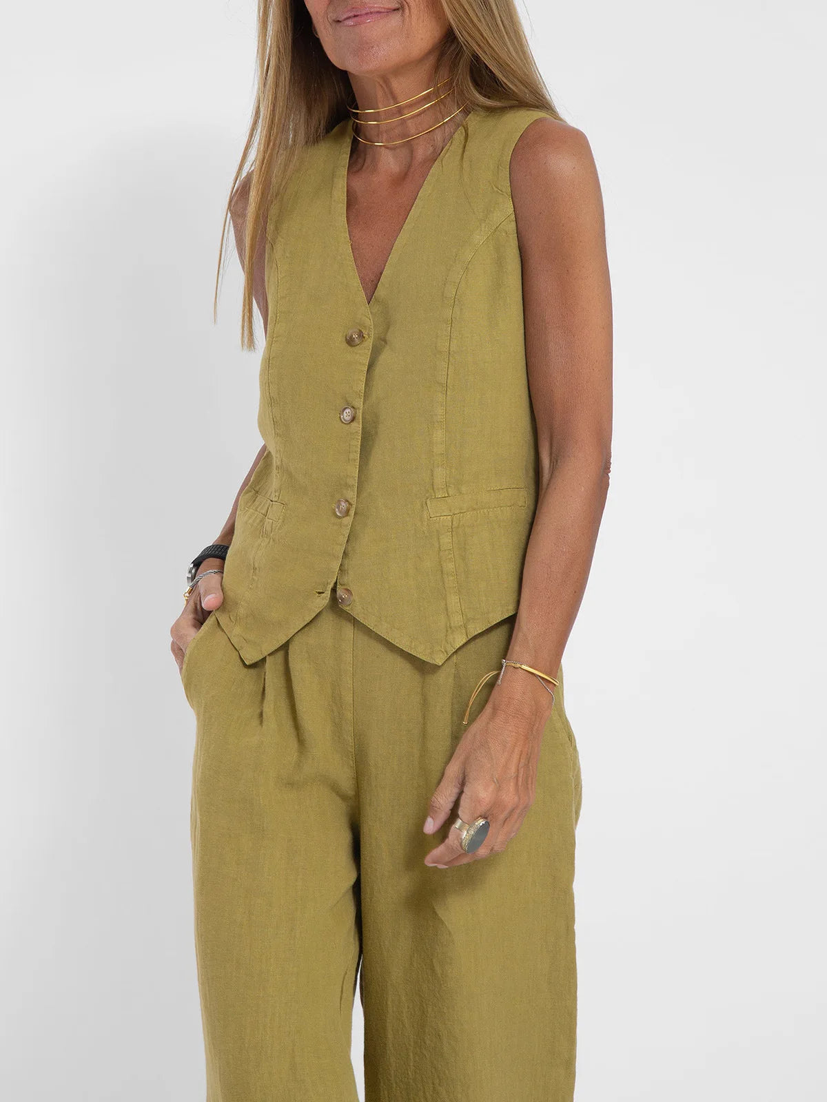 Nouveau gilet à la mode et Pantalon pour femmes