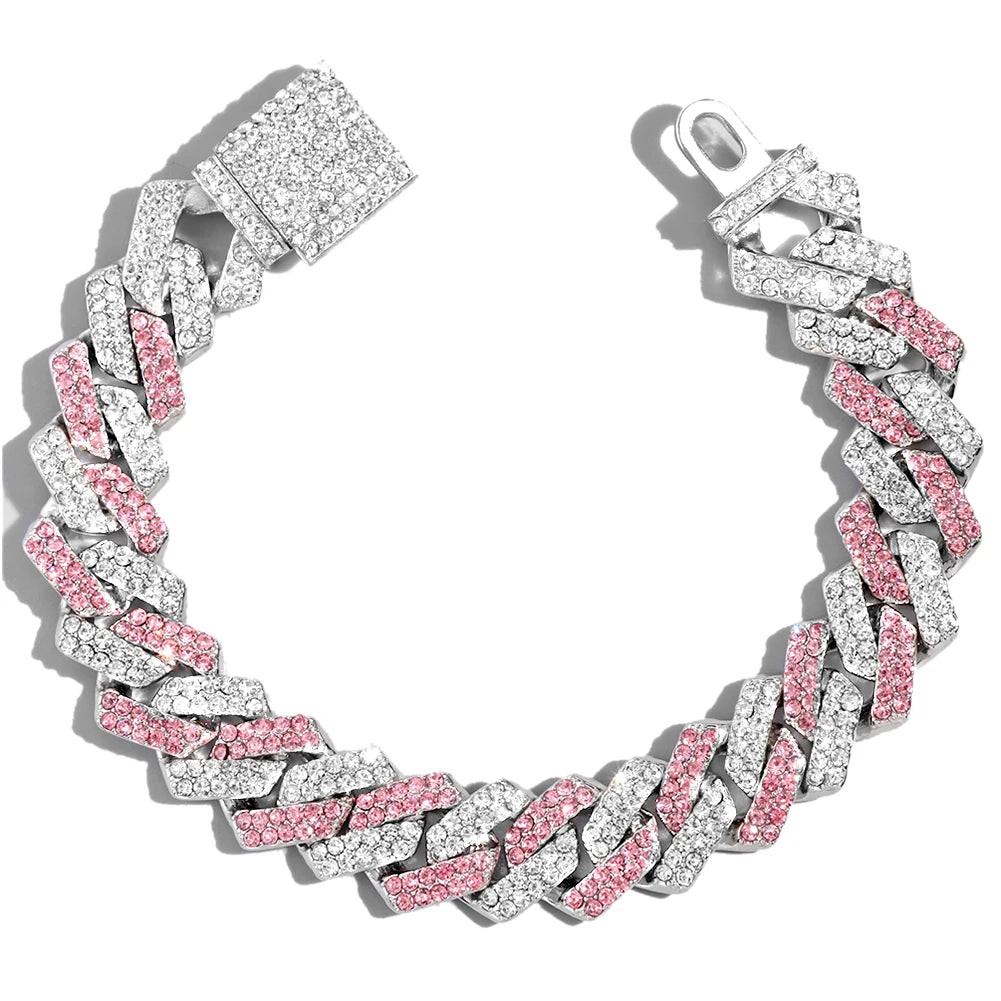 NOUVEAU Bracelet mixte Iced Out