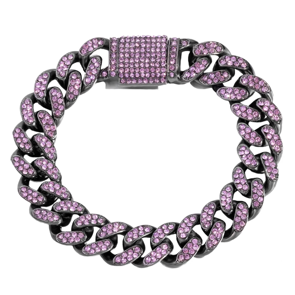 NOUVEAU Bracelet mixte Iced Out