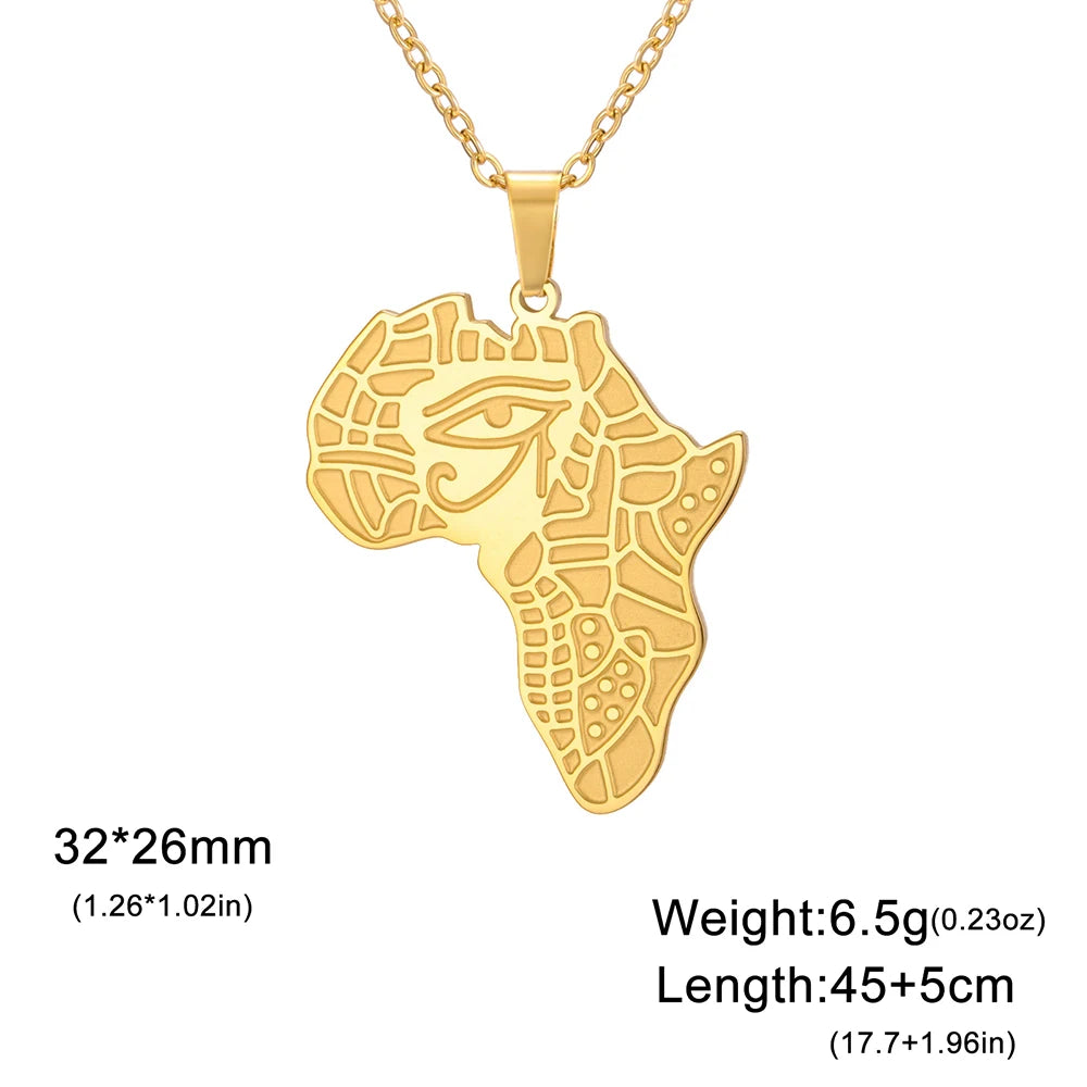 Pendentif Collier Œil d'Horus Talisman de Protection Bijoux Égypte Ancienne