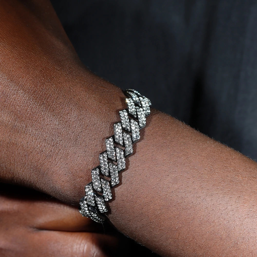 NOUVEAU Bracelet mixte Iced Out