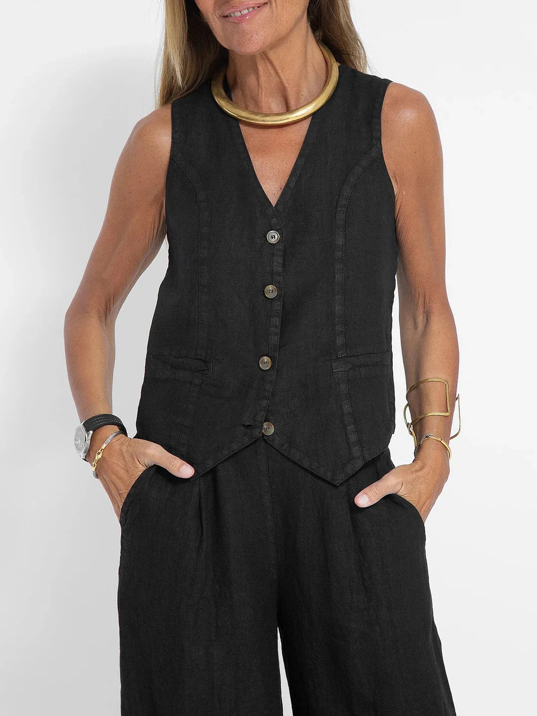 Nouveau gilet à la mode et Pantalon pour femmes