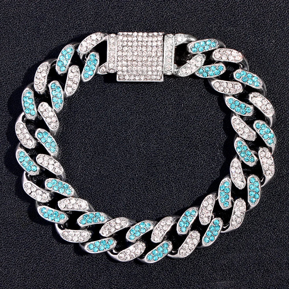 NOUVEAU Bracelet mixte Iced Out