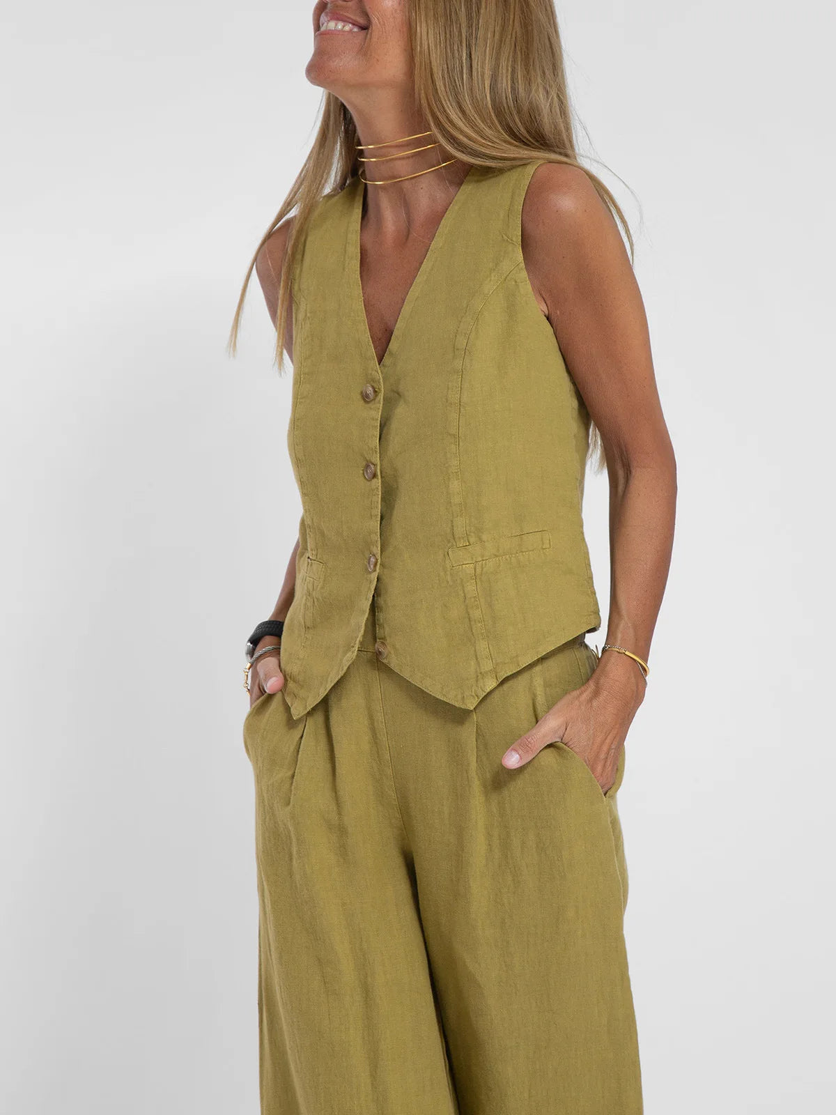 Nouveau gilet à la mode et Pantalon pour femmes