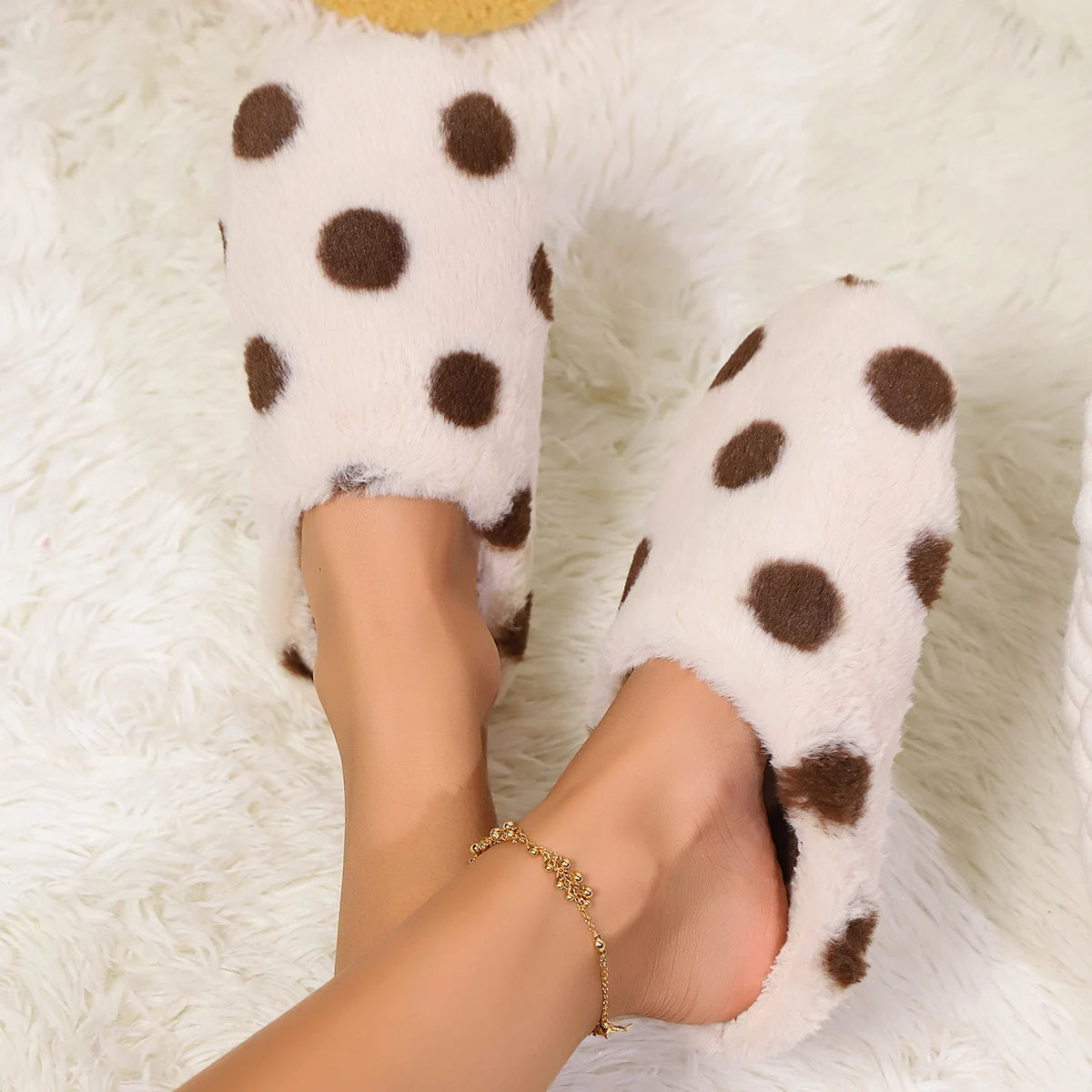 Chaussons pour femmes avec cœur