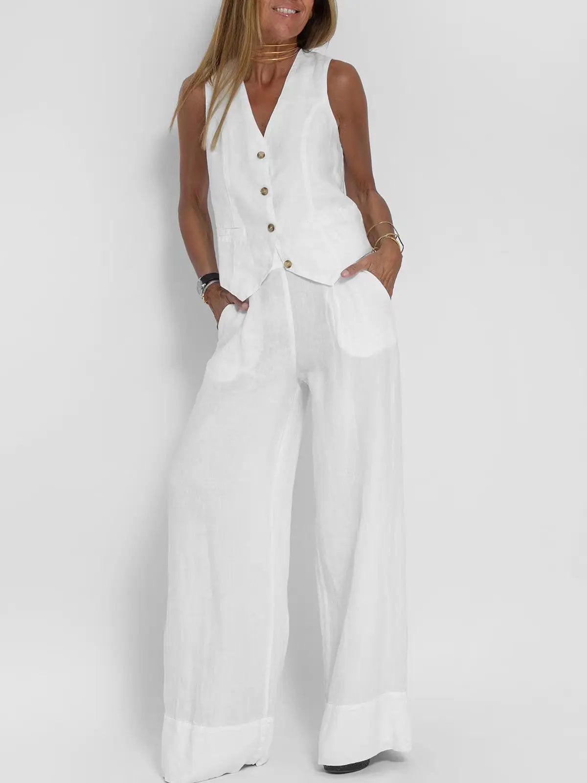Nouveau gilet à la mode et Pantalon pour femmes