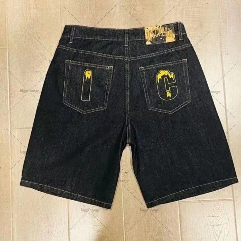 Shorts Streetwear pour hommes, impression de motif rétro