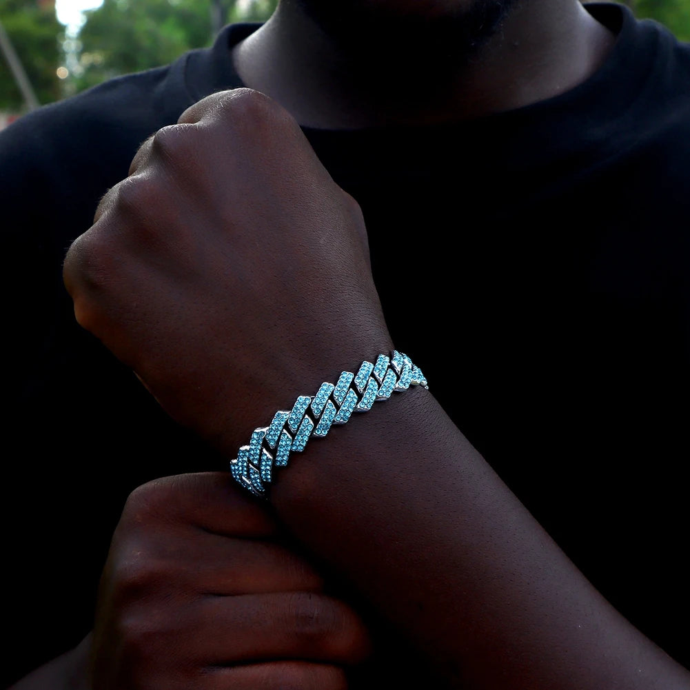 NOUVEAU Bracelet mixte Iced Out