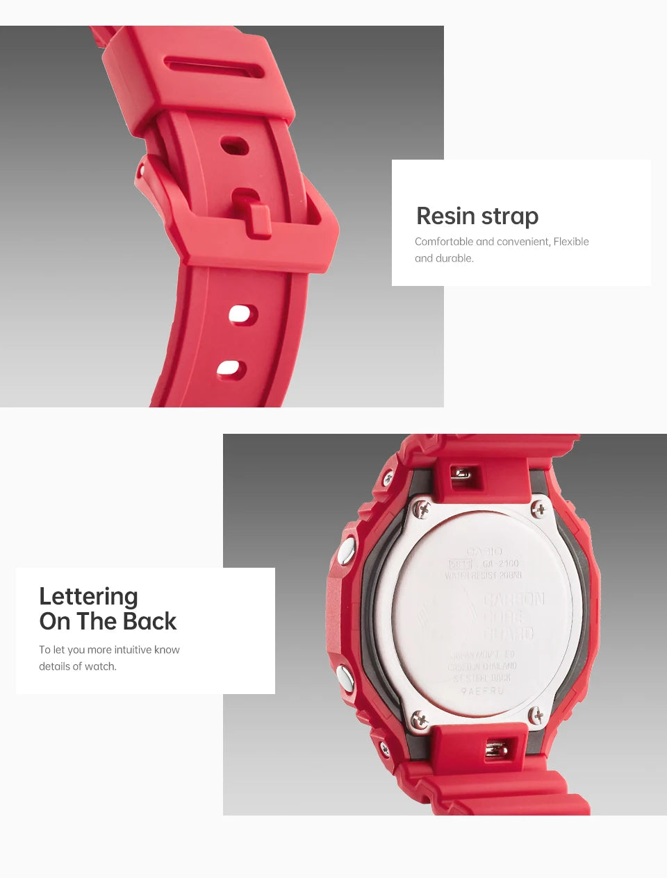 Montre Casio pour hommes G-SHOCK tendance étanche montre de sport