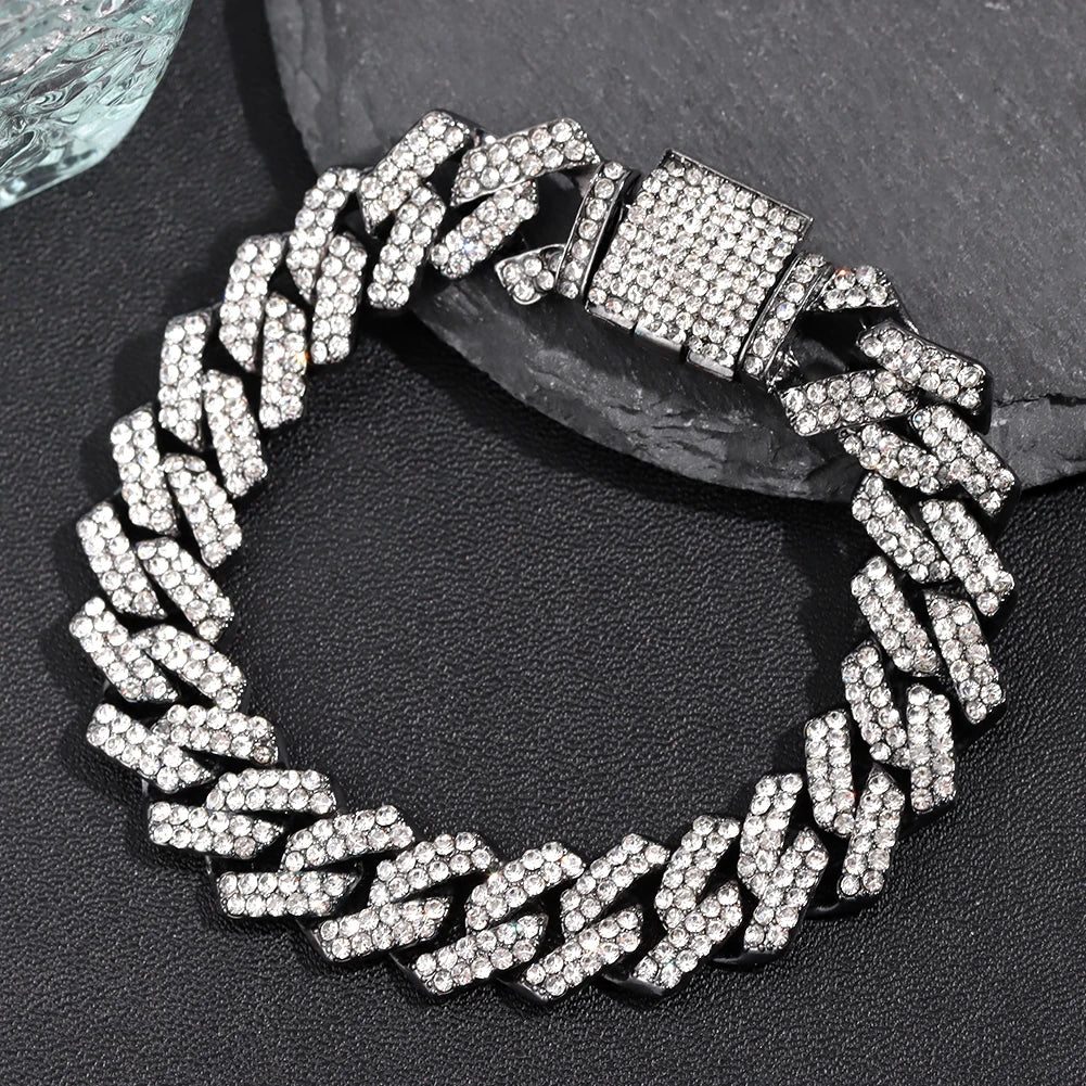 NOUVEAU Bracelet mixte Iced Out