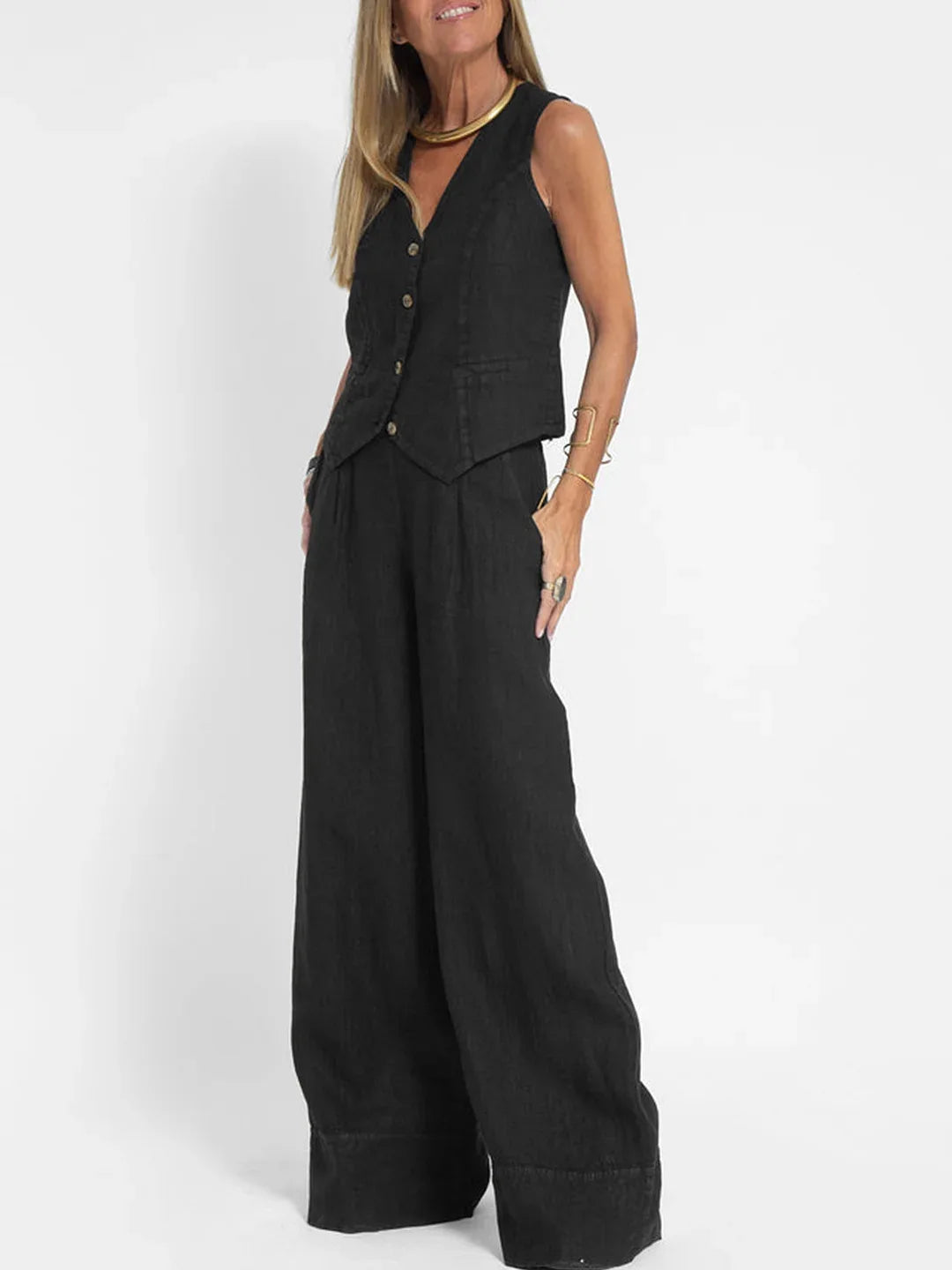 Nouveau gilet à la mode et Pantalon pour femmes