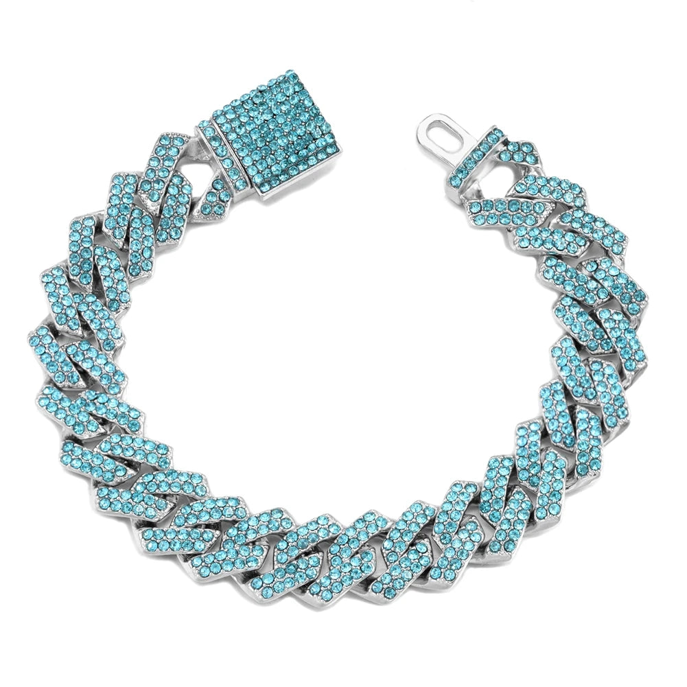 NOUVEAU Bracelet mixte Iced Out
