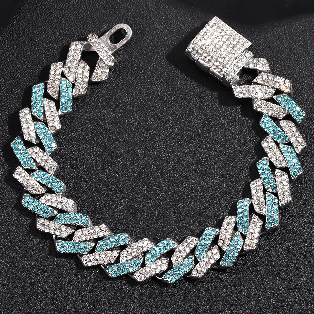 NOUVEAU Bracelet mixte Iced Out