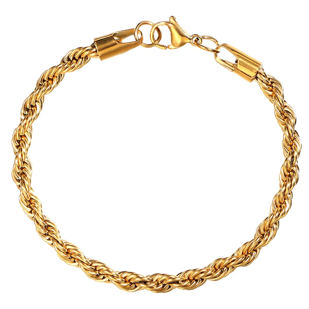 Bracelets hip-hop ICE pour hommes et femmes haute qualité