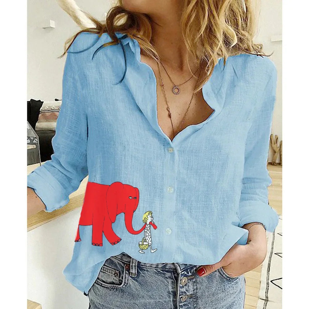 Vêtements pour femmes Chemises pour femmes Tops T-shirts en coton lin