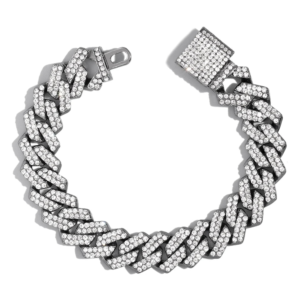 NOUVEAU Bracelet mixte Iced Out