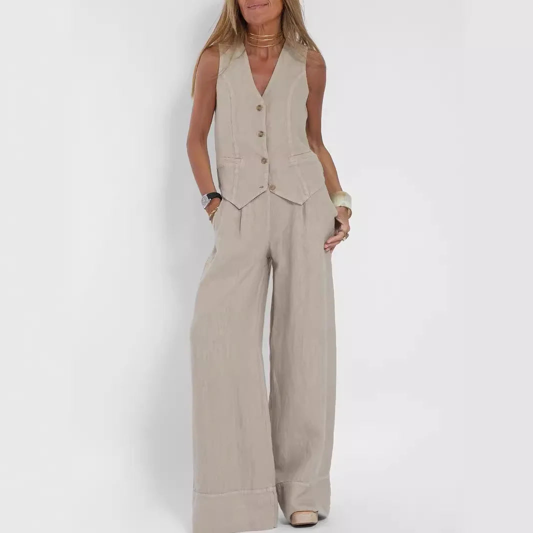 Nouveau gilet à la mode et Pantalon pour femmes