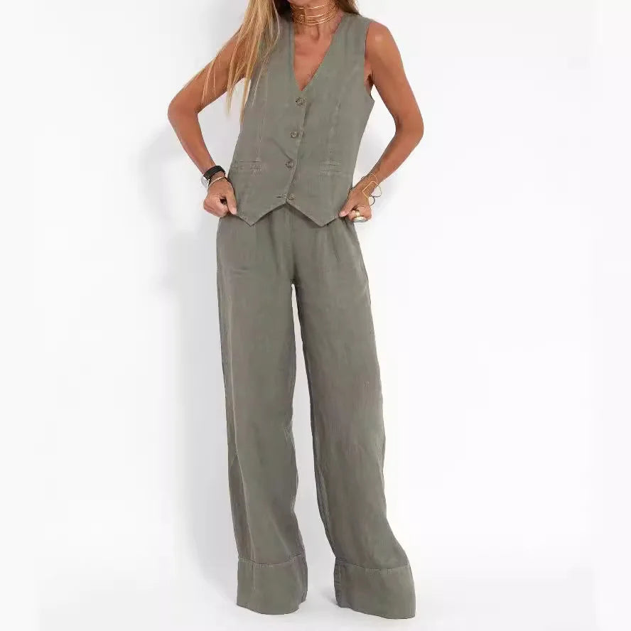 Nouveau gilet à la mode et Pantalon pour femmes