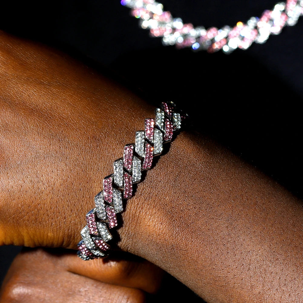 NOUVEAU Bracelet mixte Iced Out