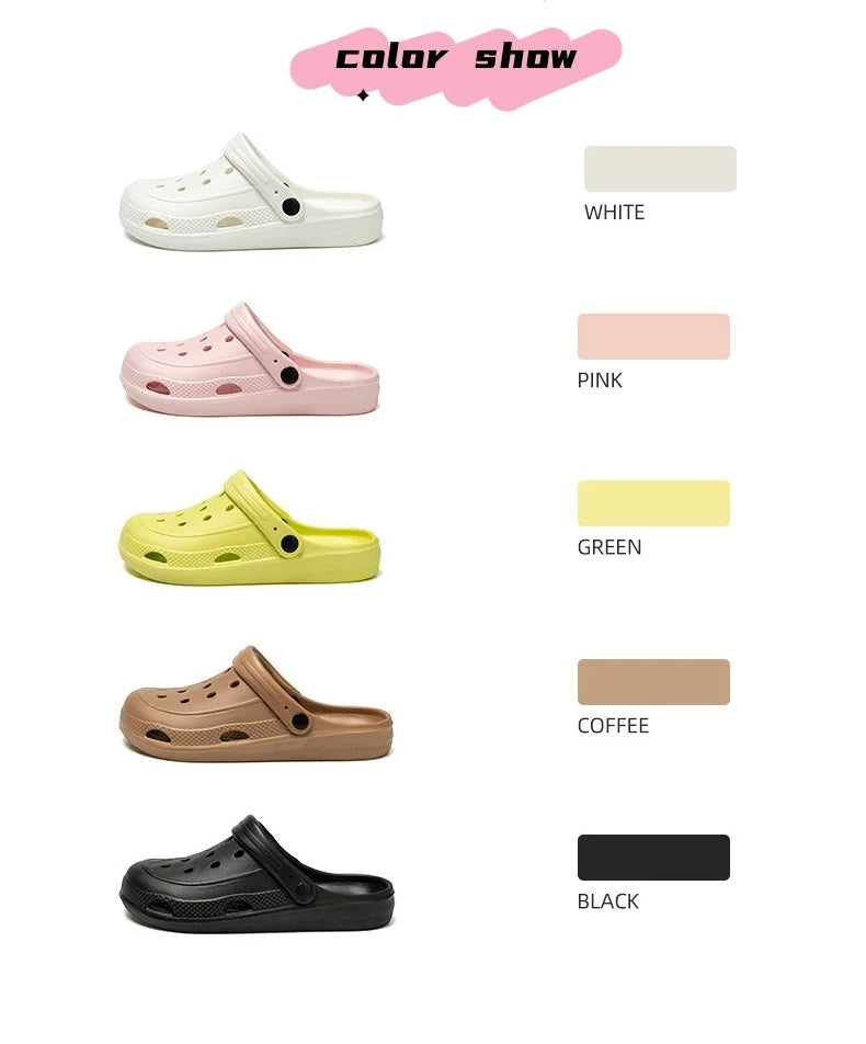 CROCS
décontractées, antidérapantes FEMME