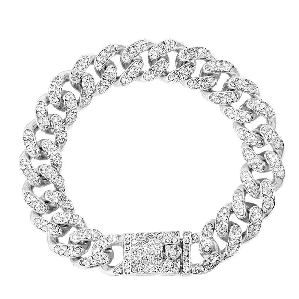 NOUVEAU Bracelet mixte Iced Out