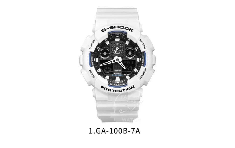 Montres Casio G-SHOCK GA-100B-7A multi-fonctionnelles