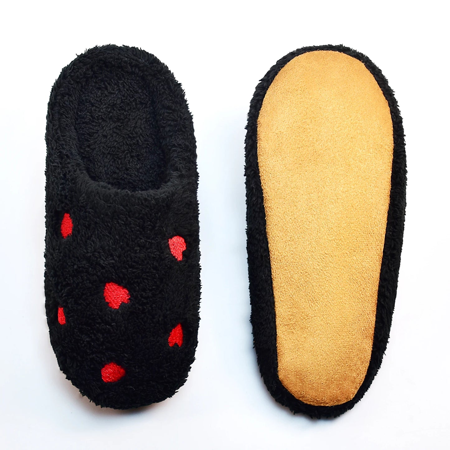Chaussons pour femmes avec cœur
