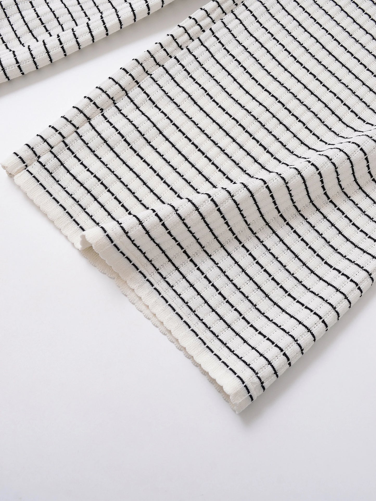 Vêtements pour femmes, nouvelle collection pantalon en tricot à rayures texturé