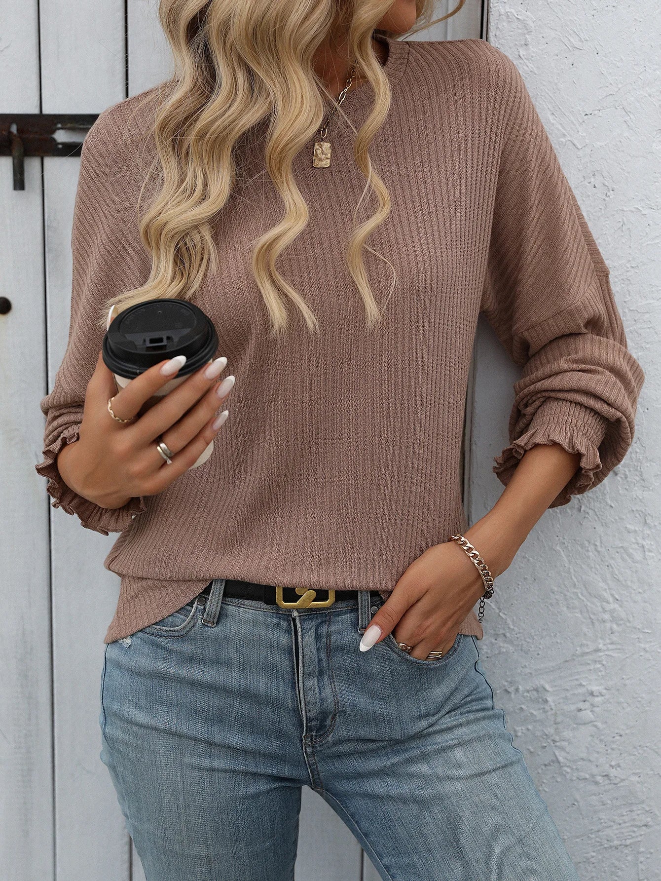 Vêtement pour femmes pullover élégant