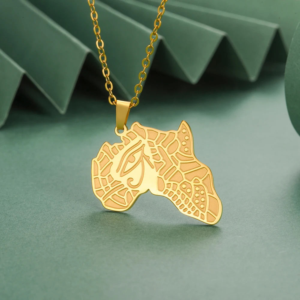 Pendentif Collier Œil d'Horus Talisman de Protection Bijoux Égypte Ancienne
