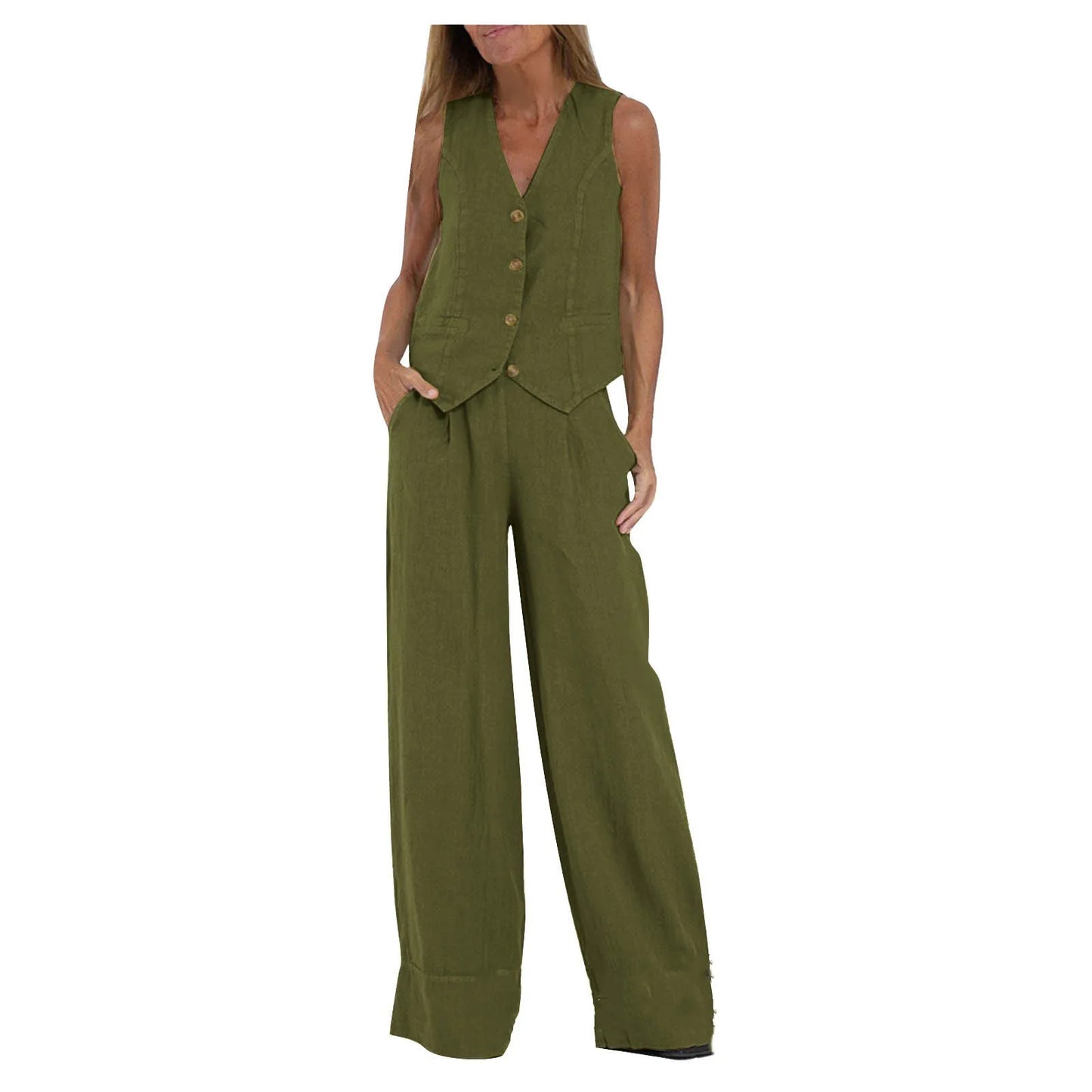 Nouveau gilet à la mode et Pantalon pour femmes