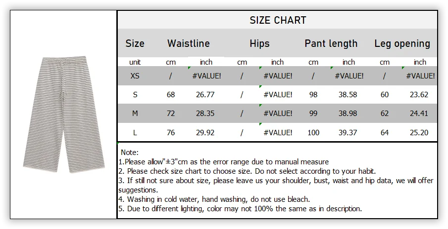 Vêtements pour femmes, nouvelle collection pantalon en tricot à rayures texturé