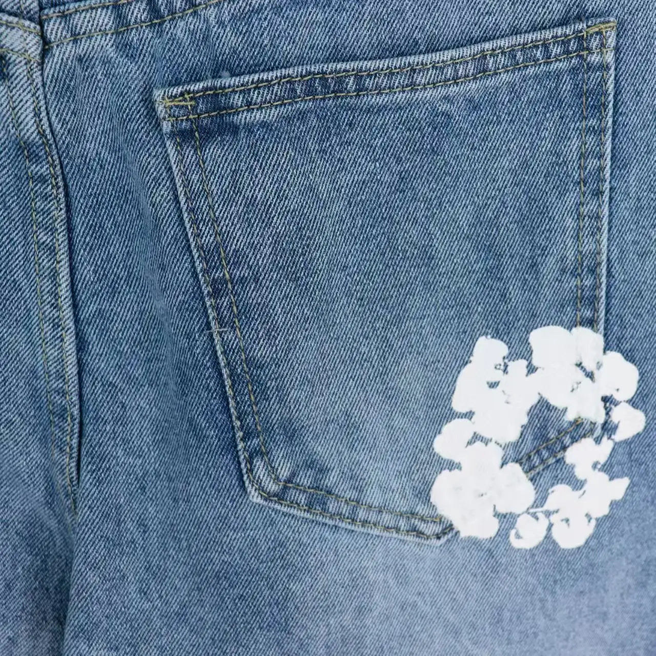 Shorts DENIM TEARS Cotton tendance MIXTE