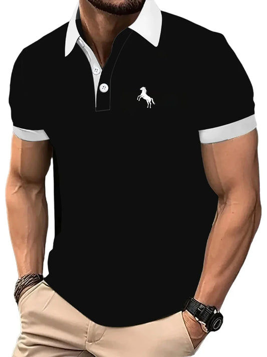 Chemises Polo pour hommes à manches courtes