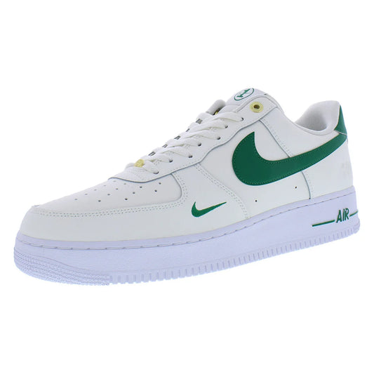 chaussures Nike MIXTE Air Force pour hommes Vert/Blanc