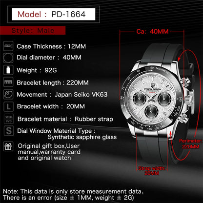 Montre Homme V2 PAGANI DESIGN WATERPROOF