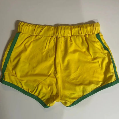 Shorts sexy pour femmes Y2k streetwear,élastique slim