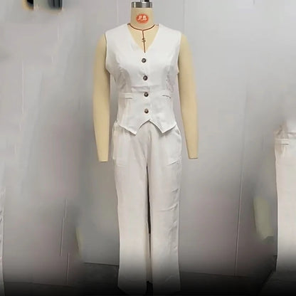 Nouveau gilet à la mode et Pantalon pour femmes
