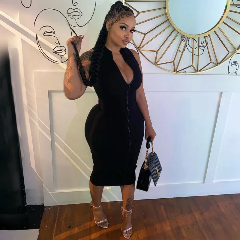 Robe Bodycon pour femmes, vêtements d'été