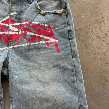 Short Unisexe Y2K Graffiti