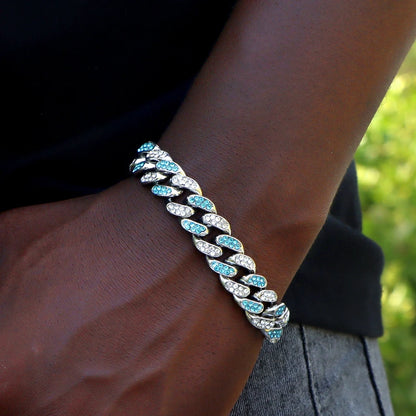 Bracelets hip-hop ICE pour hommes et femmes haute qualité