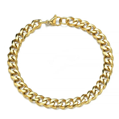 Bracelet en acier inoxydable pour hommes femmes couples