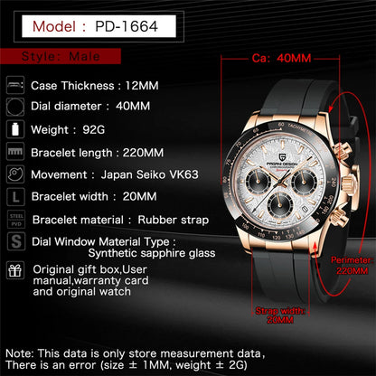 Montre Homme V2 PAGANI DESIGN WATERPROOF