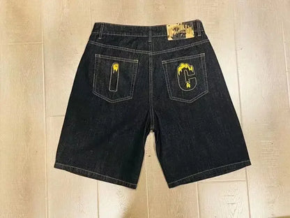 Shorts Streetwear pour hommes, impression de motif rétro