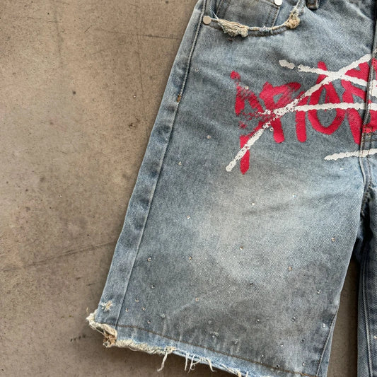 Short Unisexe Y2K Graffiti