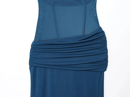 robe longue en soie Vêtements pour femmes