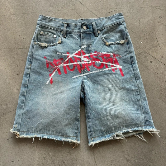 Short Unisexe Y2K Graffiti